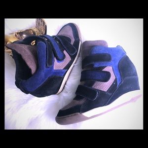 Ash platform sneakers